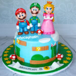 cute super mario birthday cake for boy