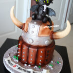 best toothless how to train a dragon cake