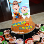 cute baby toy story buzz lightyear and woody cake