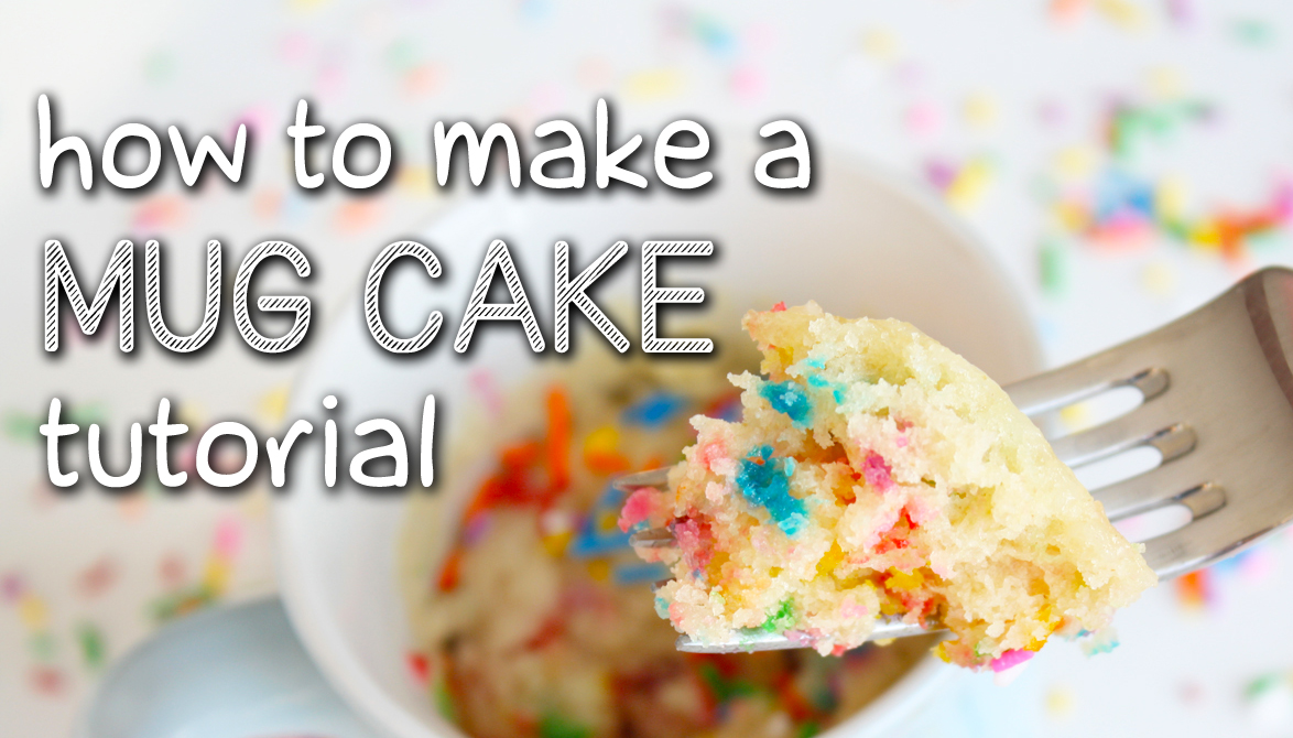 mug cake recipe tutorial